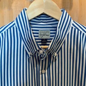 Men’s, short sleeved J crew button down
